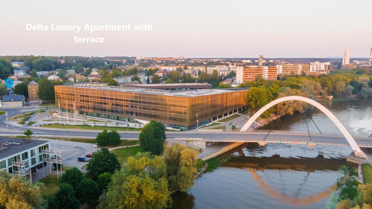 Delta Luxury Apartment With Terrace Tartu Dış mekan fotoğraf